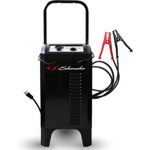 Schumacher Electric Manual Battery Charger & Engine Starter  6V/12V 200A Heavy-Duty Auto Battery Charger with 40A Boost Mode, Color-Coded Clamps, 6-Foot Output Cables & Rugged Design SC1446