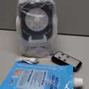 2025 Upgraded Bubble Machine with Remote Control, Automatic Rotation & RGB Lights, 1800mAh Rechargeable Battery, Type-C Charge, Bubble Maker for Kids, Weddings, Birthday Parties, Outdoor Activities