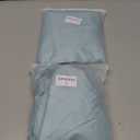 Compression Storage Bags for Bedding, 68L*2PCS Ultra Space Saving Self Compression Organizer with Transparent Window, Used for Storing Comfortable Blankets,Bedding,Pillows,Clothes (Blue 21x16x11 in)