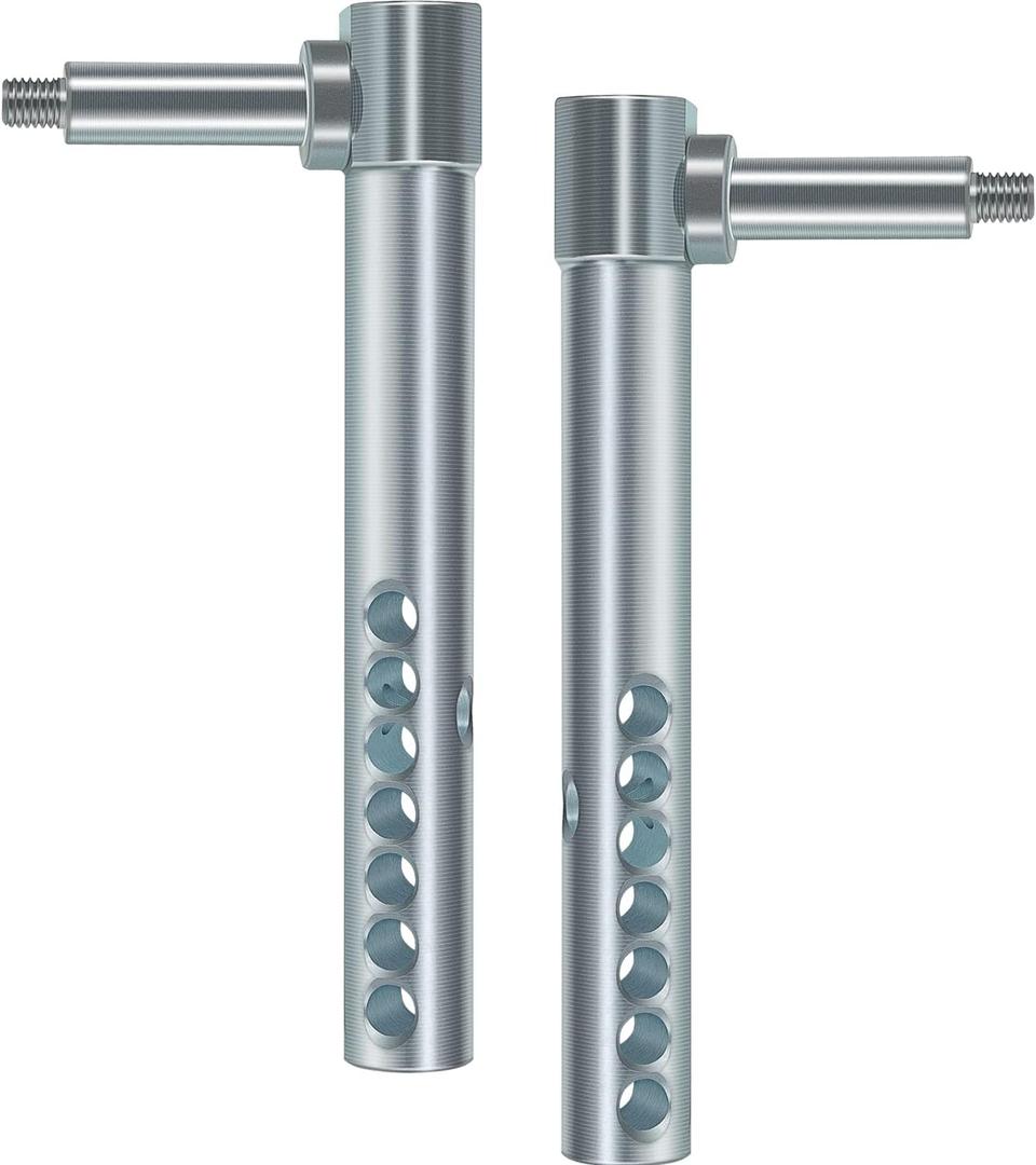 Yoursme AM131288 AM131289 Front and Rear Mower Deck Gage Wheel Arm for John Deere Mower Decks 48C 54C and 62C, Diameter 1, Come with 1 Pair