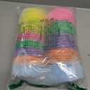 JOYIN 12 Pieces 7" Jumbo Plastic Bright Solid Easter Eggs Assorted Colors for Filling Treats, Easter Theme Party Favor, Easter Eggs Hunt, Basket Stuffers Fillers, Classroom Prize Supplies Toy