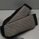 Blue Elf Shiatsu Electric Neck Back Massager Pillow 3D Kneading with Heat for Shoulder, Lower Back, Foot, Leg Muscles Pain Relief Relax in Car Office and Home (Gray)