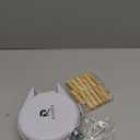 Retractable Clothesline - Portable Heavy Duty Indoor and Outdoor Washing Line - 40 Feet PVC Retracting Clothes Line with Wall Mount Hang The Wet Dry Clothing Laundry - Easy Installation (White)