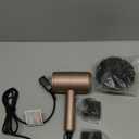 slopehill Professional Ionic Hair Dryer, Powerful 1800W Fast Drying Low Noise Blow Dryer with 2 Concentrator Nozzle 1 Diffuser Attachments for Home Salon Travel (Mocha Mousse)