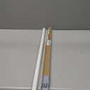 36 Inch Ceiling Fan Downrod with UL Wires,White, 1-Inch Diameter, Unthreaded