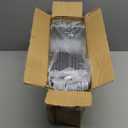 Tonswachic Pack of 50 Coat Hangers, Space-Saving Plastic Clothes Hangers, Non-Slip, 0.2 Inches Slim, 360 Swivel Silver Hook for Shirts, Pants & Wet/Dry Garments, Light and Dark Gray