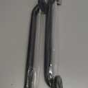 Handicap Grab Bars, 2 Pack 18 Inch Shower Grab Bar for Seniors, 304 Stainless Steel ADA Grab Bars for Bathtubs and Showers, Safety Shower Handles for Elderly, Disabled (Matte Black Knurled)