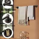 Towel Bar 24inch, Stainless Steel Bathroom Towel Rack Wall Mounted, Heavy Duty Towel Rod, Towel Holders for Bathroom, Kitchen (Oil Rubbed Bronze)