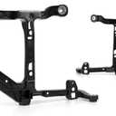 KarParts360 For Ram 1500 Classic 2019 2020 2021 2022 Fog Light Bracket Set Driver and Passenger Side | w/Steel Bumper | 2-Pieces | Replacement For CH1061108 | 68232454AA