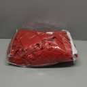 MIULEE Christmas Velvet Curtains 84 Inches Long 2 Panels Set for Bedroom, Pinch Pleat Back Tab Luxury Thermal Insulated Living Room Darkening Drapes Pleated Blackout Window Curtains with Hooks, Red