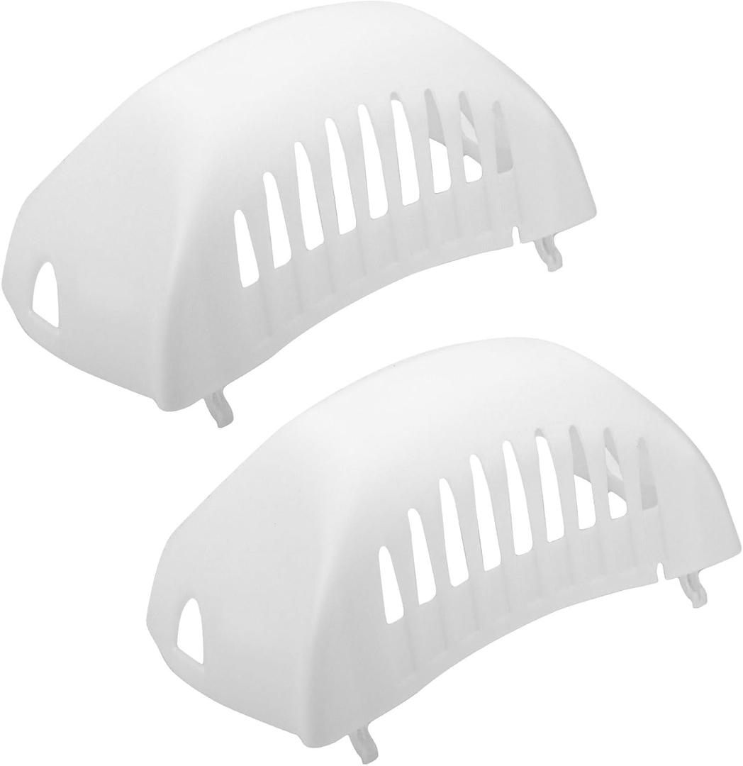 2 Pcs 108D79 Garage Door Opener Light Lens Cover Compatible with Belt Or Ch-ain Drive Operator K108D0079M, Light Lens Cover