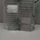 Qualirey 2 Pcs Humane Squirrel Trap Heavy Duty Live Animal Chipmunk Catch and Release Rat Trap for Outdoor Small Animals Mouse Raccoon Stray Cat Rodent Weasels(Silver)