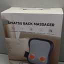 Zorynae Shiatsu Back and Neck Massager for Pain Relief Deep Tissue, Up and Down Rolling Back Massager with Heat, 3D Kneading Massage for Office Home Car, Birthday Gifts for Women Men Mom Dad