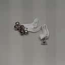 Caldwell's Pet Supply Co. Dog Potty Bells, Dog Door Bell, Bells to Go Outside, Potty Training Bell, Dogs Doorbell, Dogs Potty Doorbell, Ring to Go Pee, All Breed Puppy Training Tool (White)