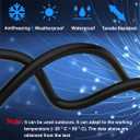 Dacrown Cat 8 Ethernet Cable 20 ft Shielded, Indoor&Outdoor, Heavy Duty High Speed Direct Burial 26AWG Network Wire, 40Gbps 2000Mhz SFTP Patch Cord, in Wall&Weatherproof RJ45 Cable for Router/Modem