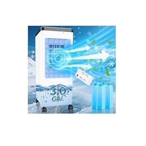 Portable Air Conditioners - 2025 Upgraded Portable AC for Room with 3 Gal Tank, 3 in 1 AC Unit with 7H Timer, 3 Adjustable Speed, Remote Control, Air Cooler for Bedroom Kitchen Small-Rooms