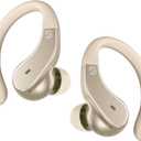 Back Bay Audio - Runner's Wireless Earbuds Bluetooth Headphones for Sports, Hook Over The Ear Buds, Deep Bass, Wrap Around Earphones with Earhooks for Running, Workout Wireless Headphones for The Gym (Champagne)