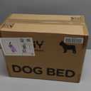 Extra Large Dog Bed-Orthopedic Waterproof XL Dog Bed for XLarge Extra Big Dogs - Foam Couch Sofa Washable with Removable Cover-Brown (38.0"L x 25.0"W x 6.5"Th)