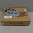 Smiry Shoe Rack, 3 Tier Bamboo Shoe Organizer, Stackable Free Standing Wooden Shoe Storage Shelf for Closet, Entryway, Front Door Entrance, Natural