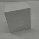 FEMELI Tissue Box Cover,Square Acrylic Tissues Paper Holder for Bathroom Bedroom Office,White (5.5x5.5x5.5inch(LxWxH))
