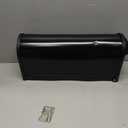 Architectural Mailboxes 8830B-10 Winston Nickel Flag Post Mount Mailbox, Medium, Black
