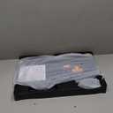 Wireless Keyboard and Mouse Combo, 2.4G Full Size Wave Keys Ergonomic Keyboard with Wrist Rest, Phone Holder, 3-Level DPI Wireless Silent Mouse with 6-Buttons, for Windows, Mac OS (Orange Black)