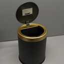 Smart Bathroom Trash Can Garbage Can with Lid, 2.8 Gallon Motion Sensor Trash Bin for Bathroom, Kitchen, Small Mini Trash Cans Black Automatic Diaper Trash Can-Dark Gray