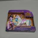 Unicorn Academy, Layla & Glacier Power of Friendship Set with Translucent Saddle & 2 Power Accessories, Dolls & Unicorn Toys for Girls Ages 4 and up