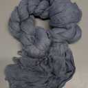 Sioloc Dusty Blue Cheesecloth Table Runner 120'' x 35'',Spring Easter Decor Soft Gauze Boho Wedding Table Decor for 10ft Table Birthday Party,Baby Shower, Bridal Shower, Home & Event Decor (1pc)