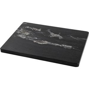 Natural Black Marble Pastry and Cutting Board, 12x16x0.7 Inch, Heavy for Dough Chocolate, Pack of 1
