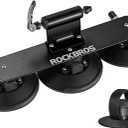 ROCKBROS Suction Bike Rack Car Roof Bike Rack Bicycle Carriers for Cars Roof Bicycle Holder Roof Mounted Quick Release Aluminium Alloy with Sucker
 18 inch x 6 inch