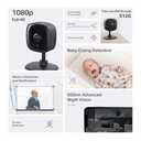 Tapo by TP-Link 1080P Indoor Security Camera for Baby Monitor, Pet Camera w/Motion Detection, 2-Way Audio, Night Vision, Cloud & SD Card Storage, Works w/Alexa & Google Home, Black, C101(4-Pack)