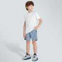 Boys Shorts Quick Dry Athletic Running Shorts with Zipper Pockets, Size 8