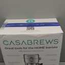 CASABREWS CM5418 Espresso Machine 20 Bar, Compact Espresso Maker with Steam Milk Frother, Stainless Steel Coffee Machine with 34oz Removable Water Tank for Cappuccino, Gift for Women or Men, Silver