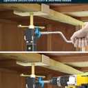New Upgraded RV Slide Out Supports Stabilizer Jacks, 1 Pack [Allow Drill Adjust] 16" to 36" Adjustable Slide Out Support Jacks, Camper and Travel Slide Out Stabilizer Jacks, Supports Up to 5,000 lbs