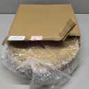 Coloch Set of 12 Plastic Charger Plates, 13" Reusable Reef Serving Chargers for Dinner Plate Round Shiny Decorative Charger Plate for Wedding, Catering, Parties, Christmas, Home Dinner Use (Gold)