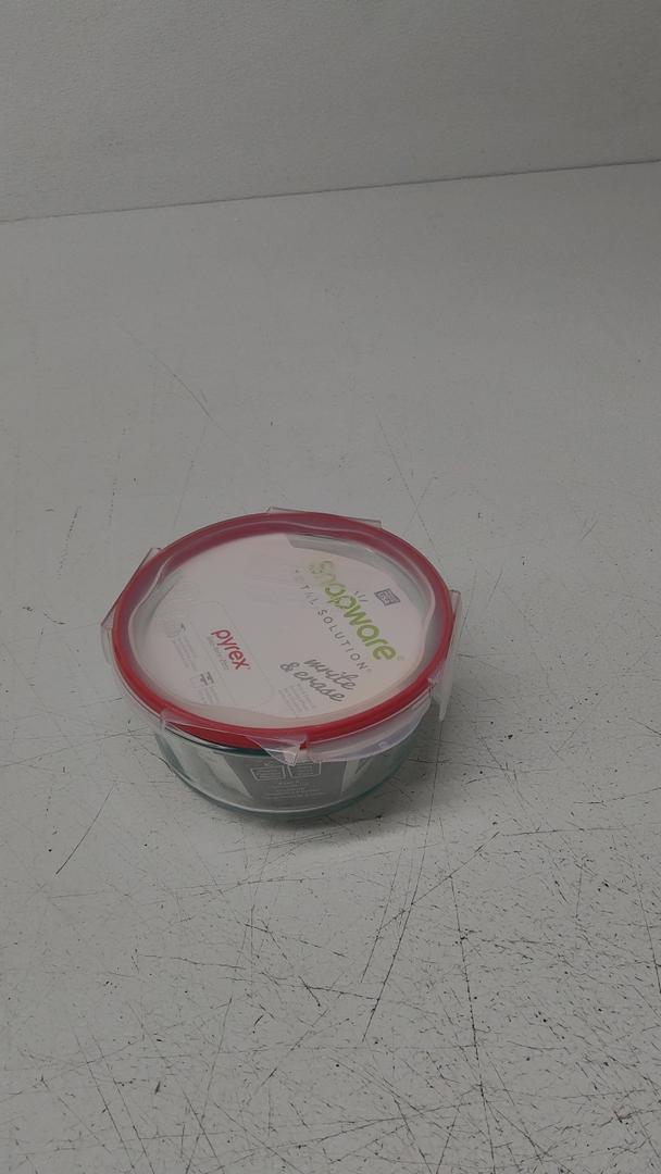 Snapware 4-Cup Total Solution Round Food Storage Container, Glass