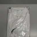 Calvin Klein boys Long Sleeve Sateen Dress Shirt, Button-down Style With Cuffs & Shirttail Hem (18, White)