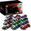 LEGO F1 Collectible Race Cars, 6 Pack - Building Set for Boys & Girls, Ages 6+ - Birthday Party Favor or Gift - Mystery Box W/Surprise F1 Car Toys - Travel Toys for Kids - 66796