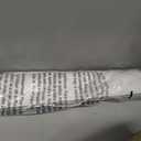 UNISHADES no Drill Cordless Roman Shades for Windows, 24" W 64" H - Light Filtering - Linen - White