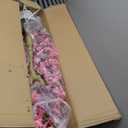 HUAESIN 6.5ft Artificial Cherry Blossom Tree with 32 Branches, Pink Silk Flowers for Home, Wedding, Party, Office Decor