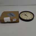 Geevon Retro Silent 12 Inch Wall Clock Non Ticking, Rustic Vintage Clock Quartz Decorative, Battery Operated Wall Clock for Kitchen/Office/Classroom/Bedroom/Living Room Decor