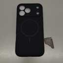 Miracase Magnetic for iPhone 17 Pro Max Case, Compatible with MagSafe, Integrated Silicone Camera Control Cover, 3.0mm Thicken Shockproof Drop Protection Phone Case for 17 ProMax, Black