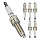 SYKRSS ILZKR7B11 Iridium Spark Plugs 6 Pack Compatible with Honda Accord Crosstour Ridgeline Pilot Odyssey MDX RDX TSX TL Pacifica Durango Cherokee 3.0L 3.5L 3.6L V6 Replaces 7751 Spark Plug