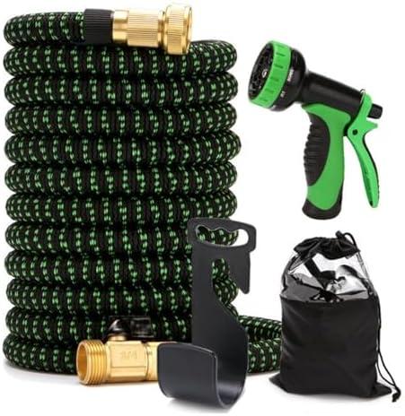 Garden High-Pressure Hose, Magic Automatic Telescopic Hose, Garden Gardening Watering Water Gun Set