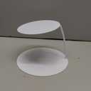 ANGYGH 1PC Top 5.9'' High 5.9'' Base 7.87'' White Cake Stand Modern Pedestal Floating Cake Stands Cupcake Dessert Table Display for Wedding Valentine's Day Birthday Party Cake Decorations