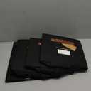 DECOMOMO Storage Baskets for Shelves - Large 15"x11"x10" Foldable Fabric Storage Bins, Baskets for Organizing with Labels (Black, 4pcs)