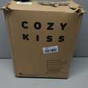 Extra Wide Dog Stairs 19.7" Width, Large Pet Step for Small Medium Dog, Puppy or Cat, Ramp for High Bed or Car, High Density Foam Ladder, Stable, 5 Step, 19.7x33x22.4 inch, Brown