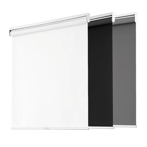Blackout Roller Shades for Windows, Cordless Free-Stop Blinds with Thermal Insulated,UV Protection Fabric. Pull Down Room Darkening Door Blinds for Home, Office Easy to Install(23" W x 72" H,White)