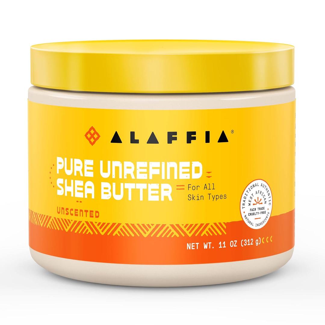 Alaffia Butter Body Shea Unscentd, 11 oz